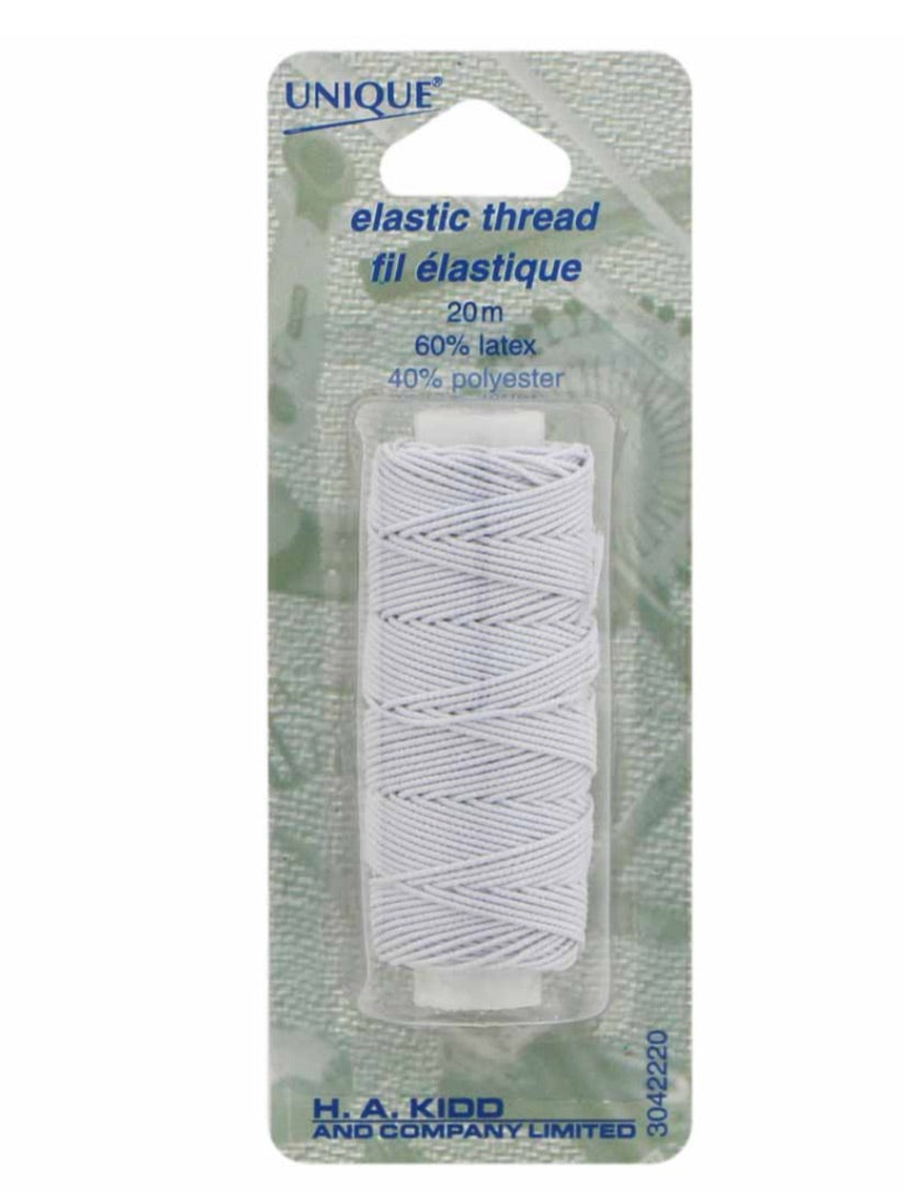 Unique Sewing-Elastic Thread-White #3042220