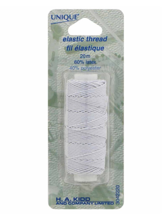 Unique Sewing-Elastic Thread-White