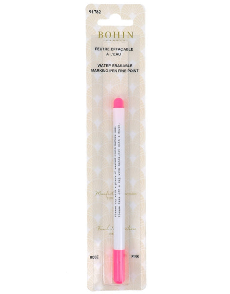 Bohin France - Water Erasable Fabric Marker