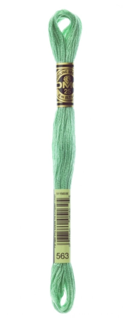 DMC-Six Strand Embroidery Floss-563-8m/8.7y #563