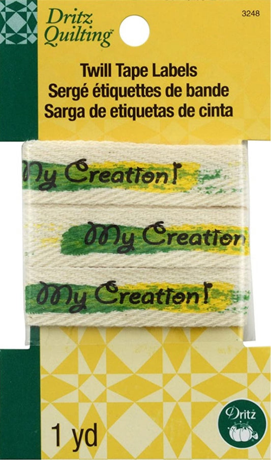 Dritz Quilting - Twill Tape Labels