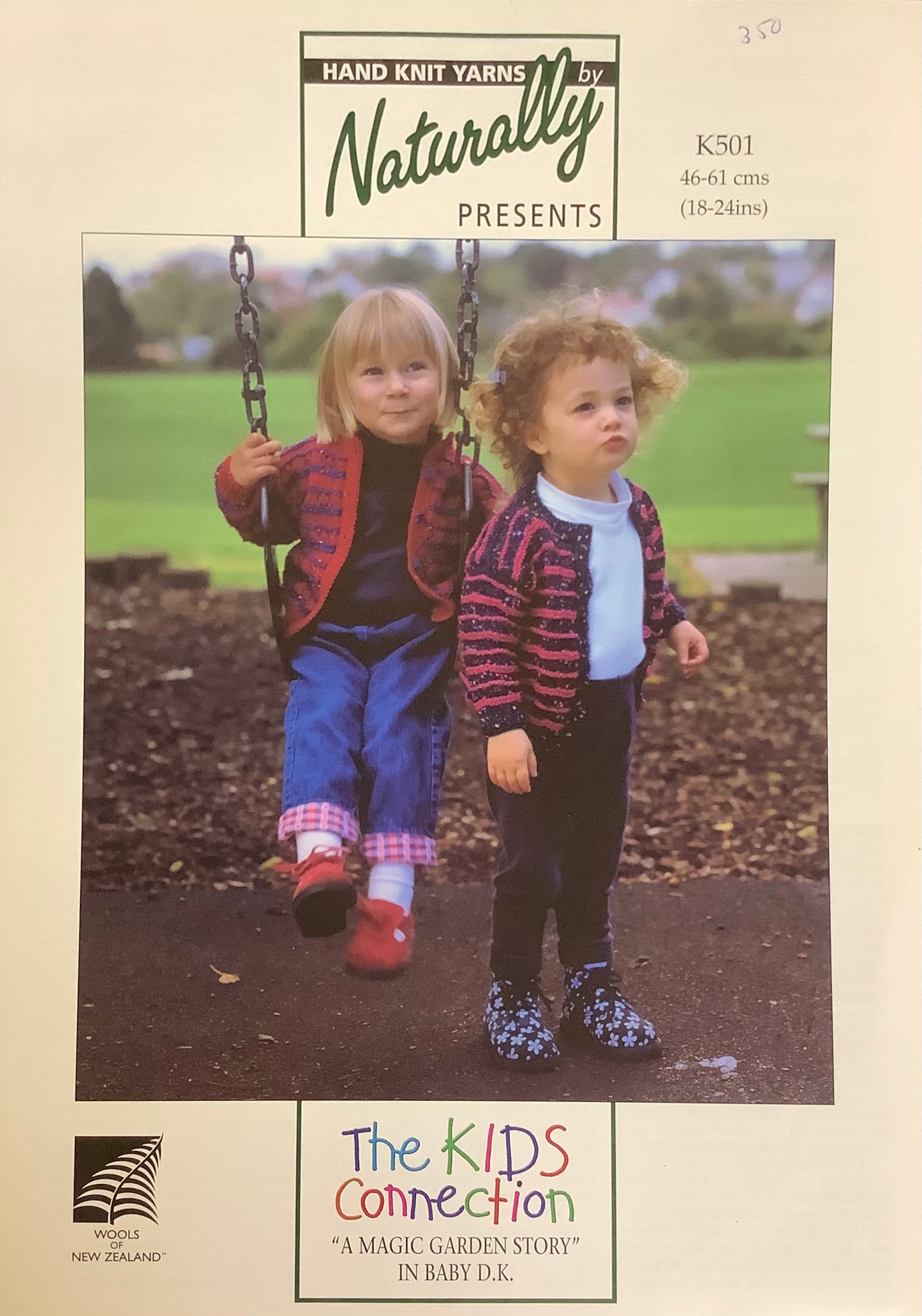 Naturally - Children’s Cardigan Knit Pattern