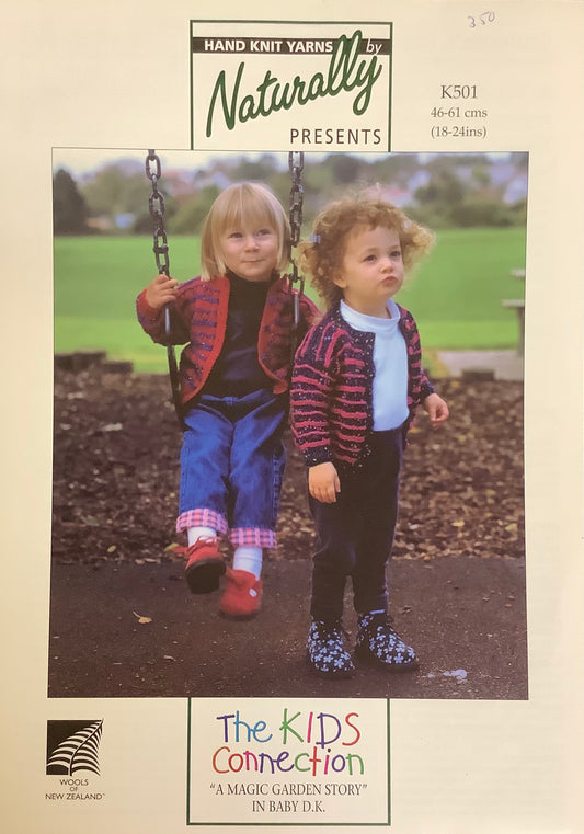 Naturally - Children’s Cardigan Knit Pattern