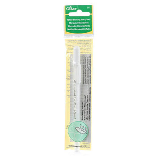 Clover-White Marking Pen #517-01