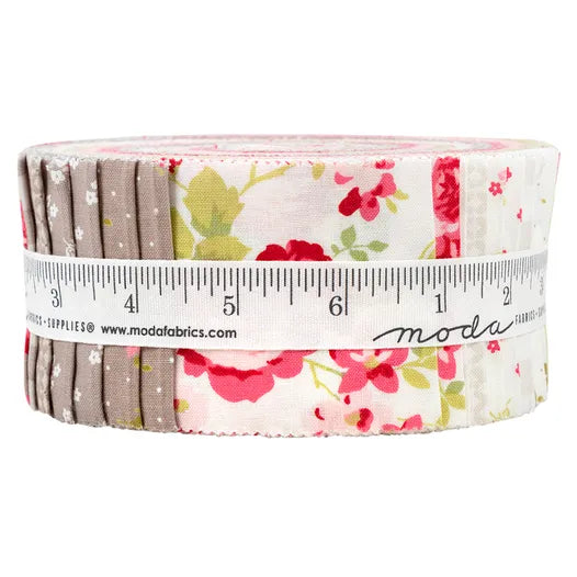 Moda Fabrics-Sophie-Jelly Roll-40 Strips-2.5” Strips #18710JR