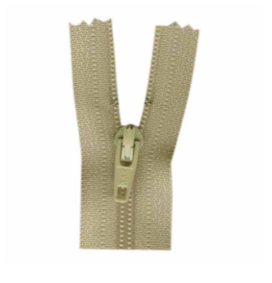 Costumakers-Closed End General Purpose Light Weight-Natural-Zipper (55cm)