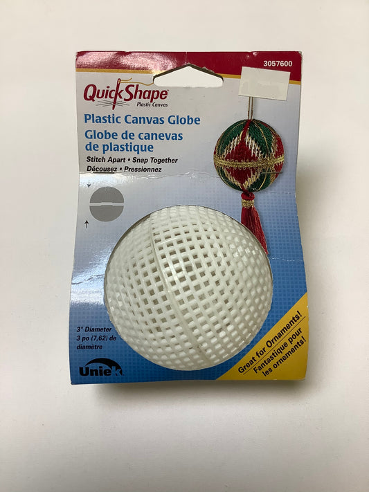 Quick Shape-Plastic Canvas-Globe #3057600