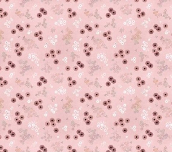 Figo Fabrics-Honey Bloom-Pink-Ditsy Floral #90468-20