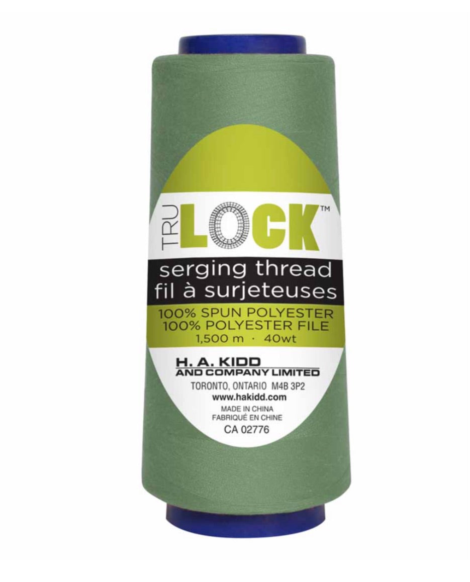 TruLock-Premium Serging Thread-1500m-Sage Green