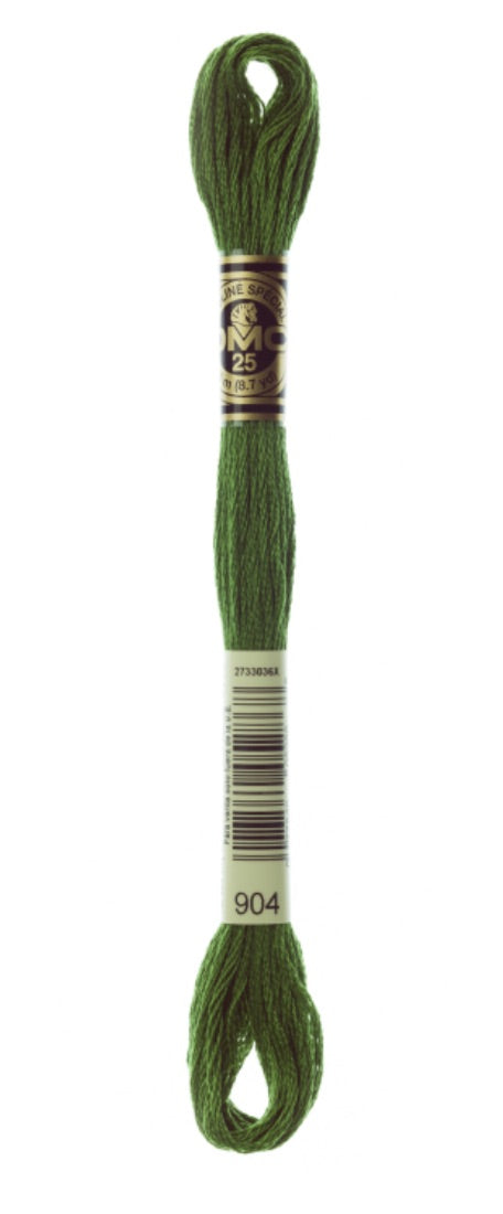 DMC-Six Strand Embroidery Floss-904-8m/8.7y #904