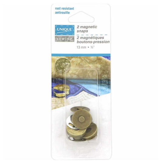 Unique Sewing - 2 Magnetic Snaps