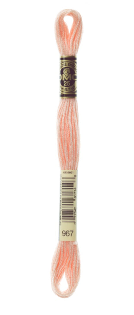 DMC-Six Strand Embroidery Floss-967-8m/8.7y #967