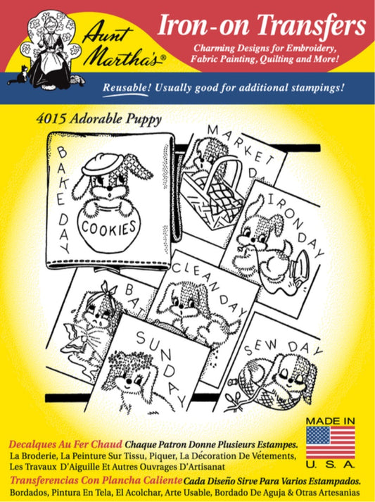 Aunt Martha’s - Iron On Transfers