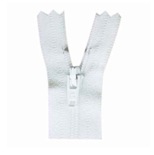 Costumakers-Closed End General Purpose Light Weight-White-Zipper (35cm) #00-35-501