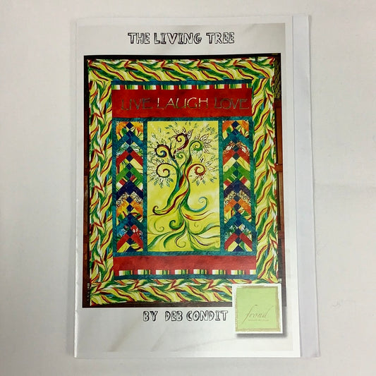 Frond Design Studios-The Living Tree Quilt-Pattern #TLT-01