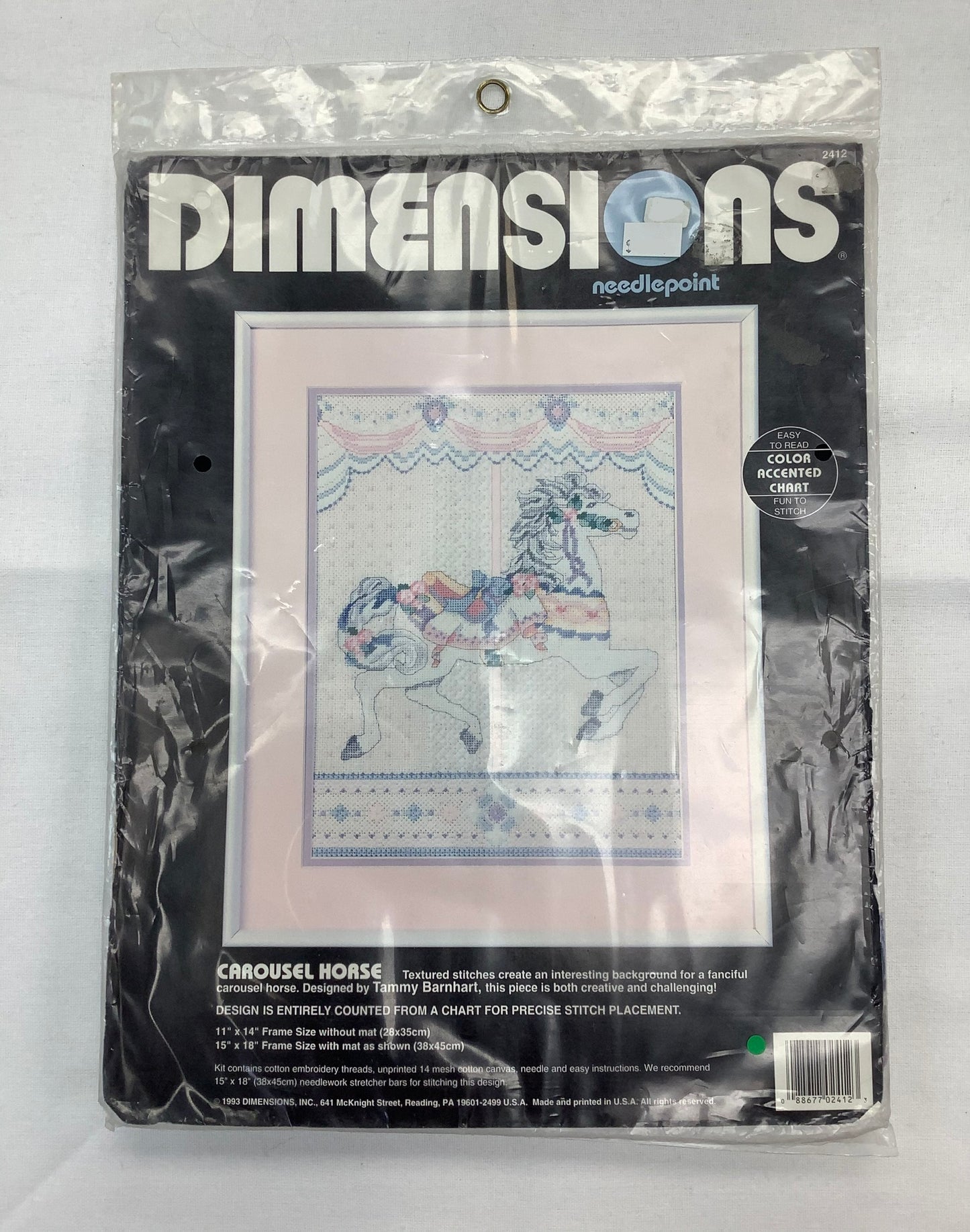 Dimensions Needlework-Carousel Horse-Embroidery Kit