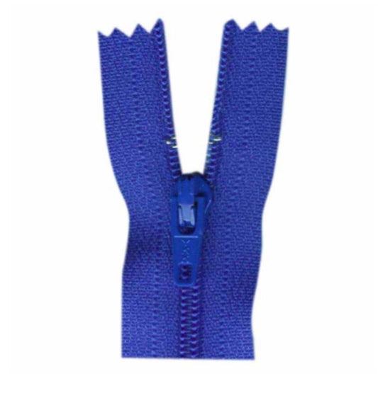 Costumakers-Closed End General Purpose Light Weight-Victoria Blue-Zipper (50cm)