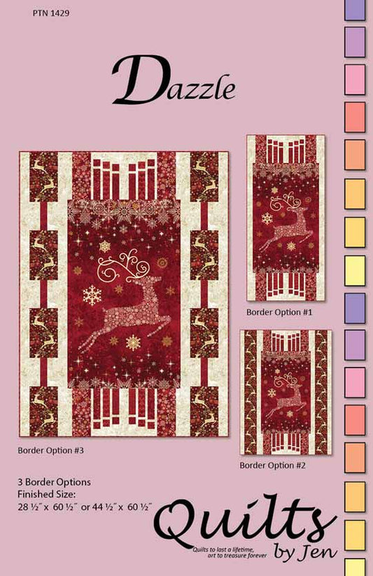 Quilts by Jen-Dazzle-Quilt Pattern