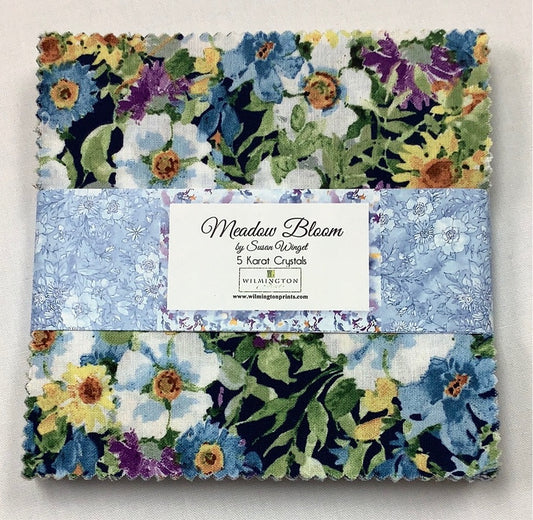 Wilmington Prints-Meadow Bloom-Charm Pack-42 Squares-5” Squares #508-658-508