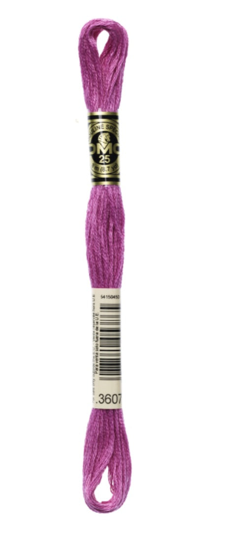 DMC-Six Strand Embroidery Floss-3607-8m/8.7y #3607