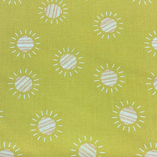 Figo Fabrics-Prickly Pear-Yellow-Sun