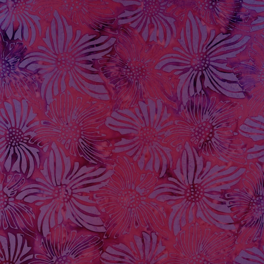 Cador Textiles-Batik-Venetian Plum-Beet Red