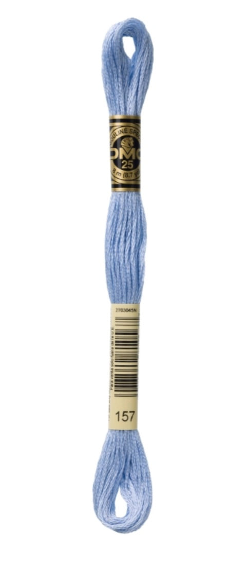 DMC-Six Strand Embroidery Floss-157-8m/8.7y #157