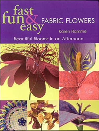 C&T Publishing-Fun Fast & Easy Fabric Flowers-Pattern Book