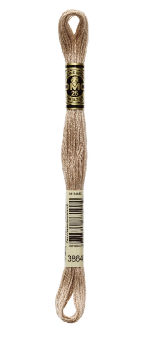 DMC-Six Strand Embroidery Floss-3864-8m/8.7y #3864