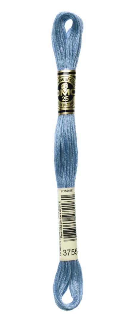 DMC-Six Strand Embroidery Floss-3755-8m/8.7y