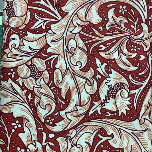 Free Spirit-William Morris-Bachelor’s Button-Red