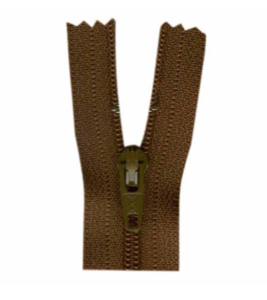 Costumakers-Closed End General Purpose Light Weight-Cocoa-Zipper (55cm) #00-55-900