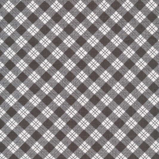 Riley Blake Designs-Bee Plaids-Steel