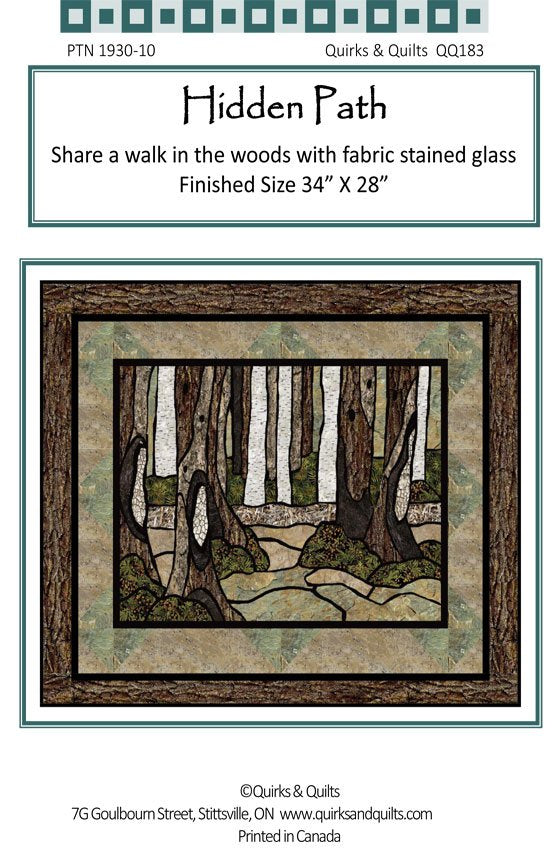 Quirks & Quilts-Hidden Path-Quilt Pattern #QQ183