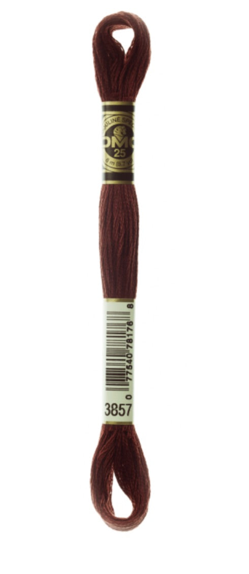 DMC-Six Strand Embroidery Floss-3857-8m/8.7y #3857