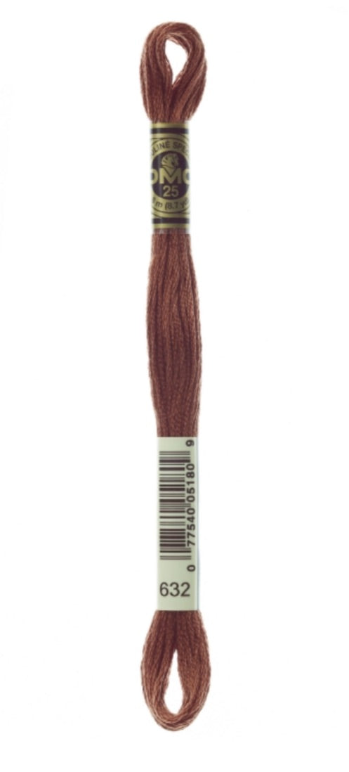 DMC-Six Strand Embroidery Floss-632-8m/8.7y