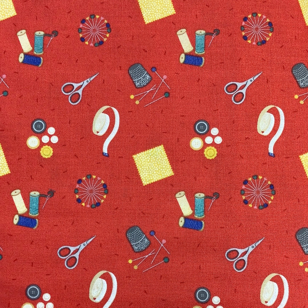 Trend Tex-Small Things Crafts-Red #634-3