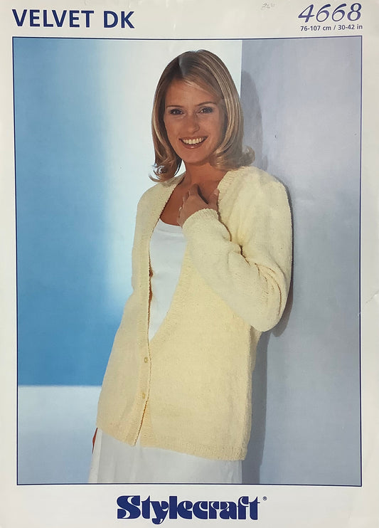 Stylecraft - Cardigan Knit Pattern