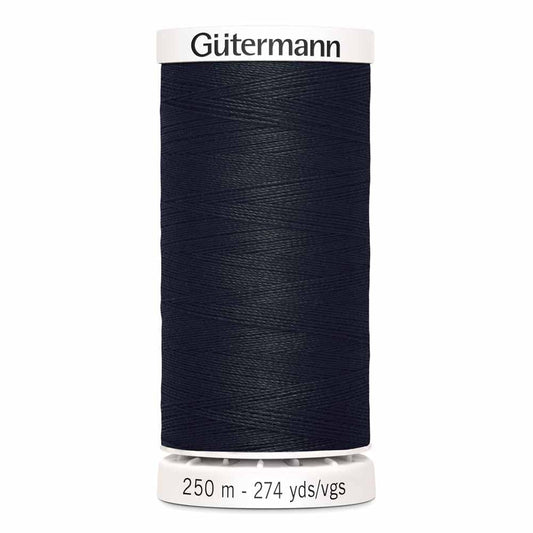 Gütermann-Polyester Thread-250m/274y-Black #10