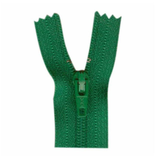 Costumakers-Closed End General Purpose Light Weight-Emerald Green-Zipper (45cm)
