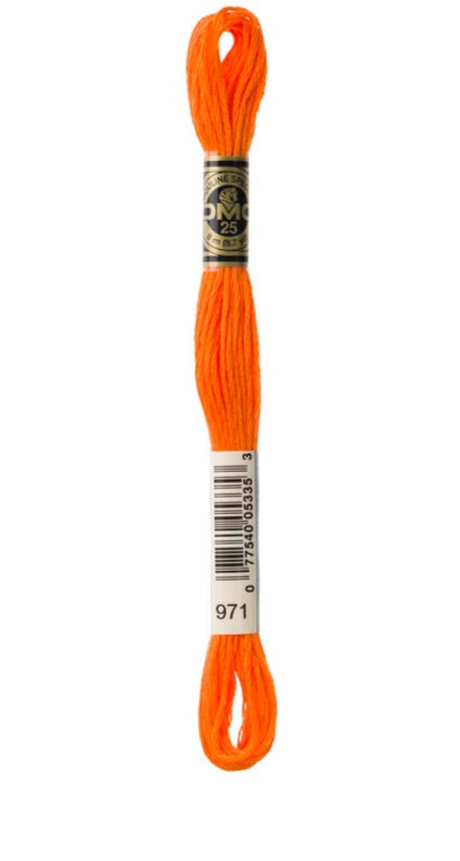DMC - Six Strand Embroidery Floss (Shades 600 - 1000)