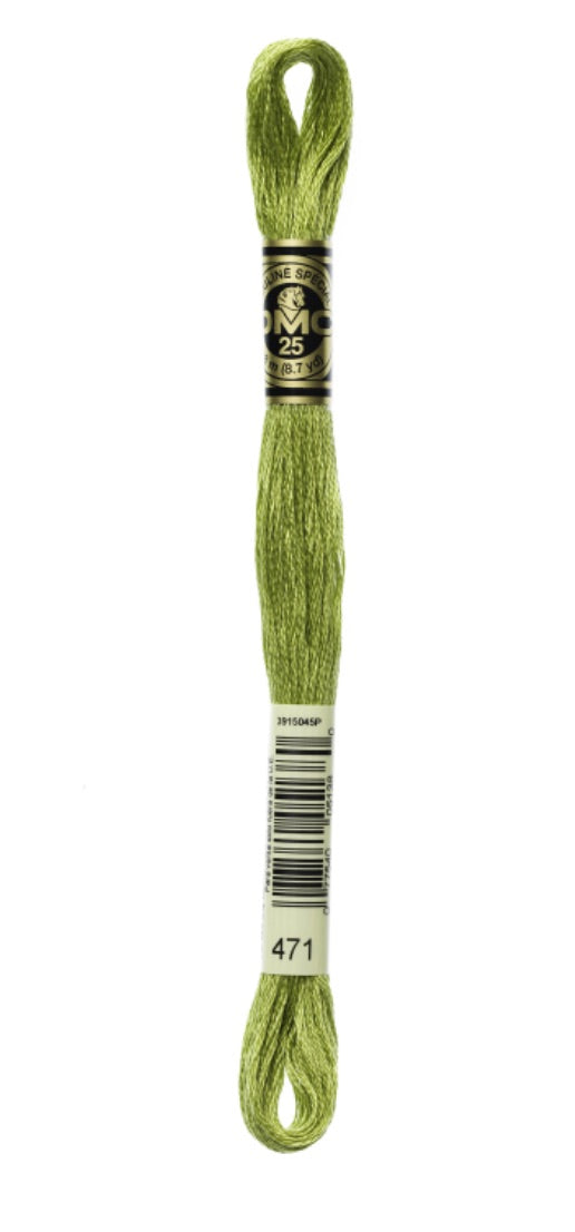 DMC-Six Strand Embroidery Floss-471-8m/8.7y #471