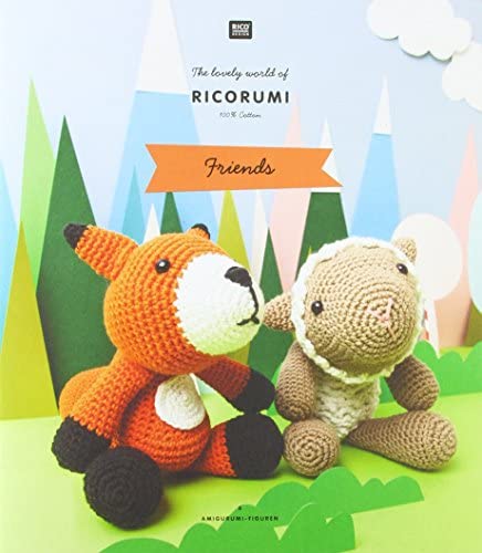 Rico Design-The Lovely World of Ricorumi-Friends-Crochet Pattern Book #96680-01-00