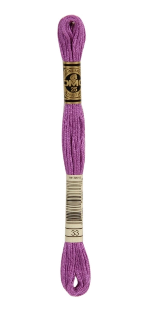 DMC-Six Strand Embroidery Floss-33-8m/8.7y #33