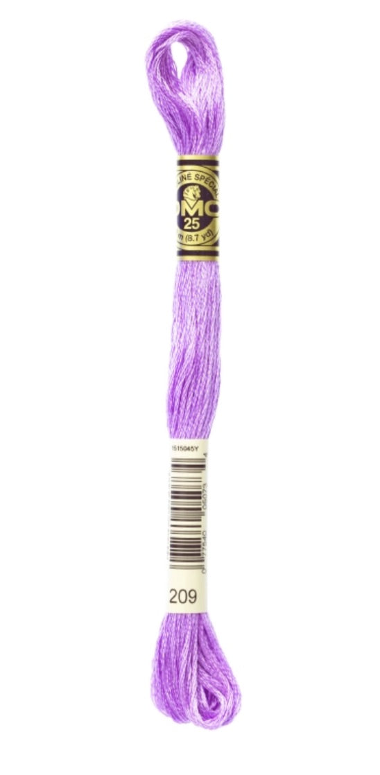 DMC-Six Strand Embroidery Floss-209-8m/8.7y #209