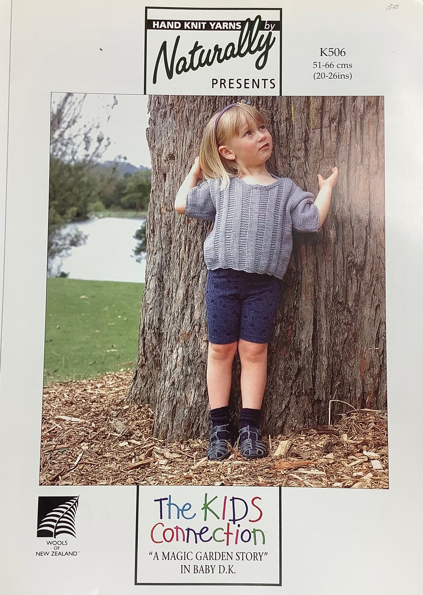 Naturally - Child’s GST Panel Sweater Knit Pattern