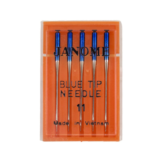 Janome-Blue Tip Needle 11-(5) #JBT-11