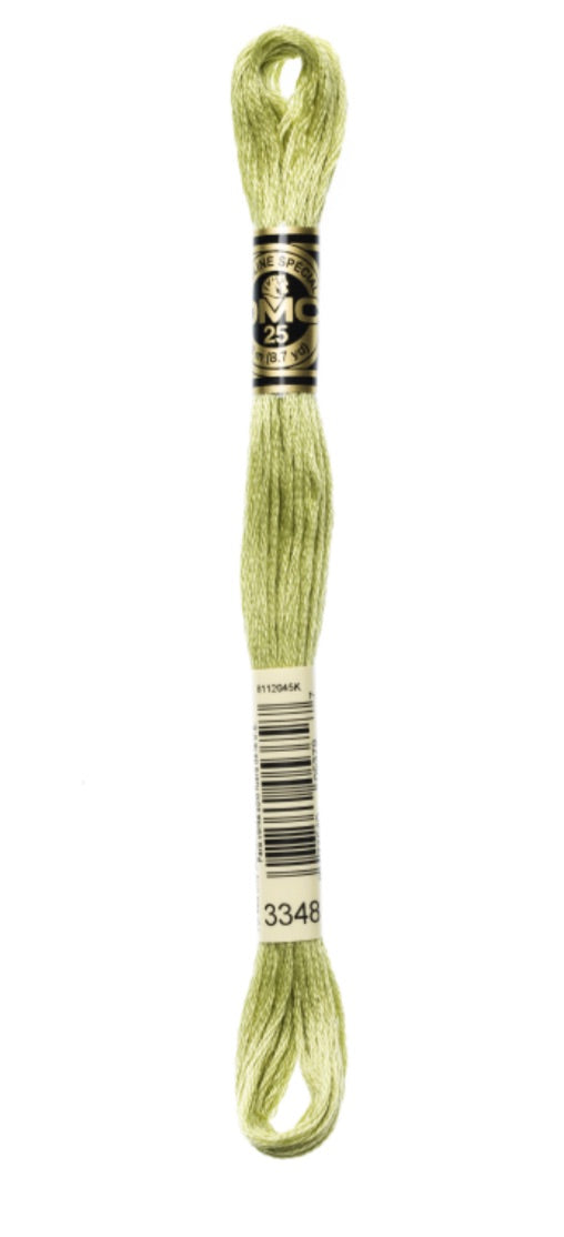 DMC-Six Strand Embroidery Floss-3348-8m/8.7y #3348