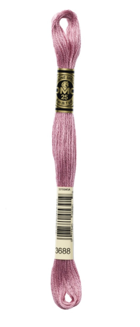 DMC-Six Strand Embroidery Floss-3688-8m/8.7y #3688