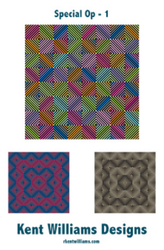 Kent Williams Designs - Special Op Quilt Pattern